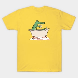 Crocodile Bathtime T-Shirt